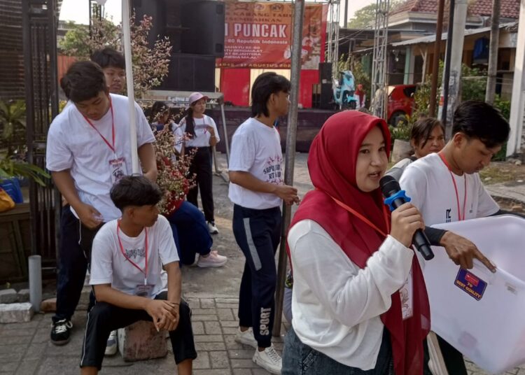 Semarak 80 tahun kemerdekaan RI dusun Kecipik Menganti