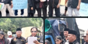 LSM PASSER WB Gelar Aksi di PN Gresik, Soroti Sengketa Tanah dan Minta Putusan Dikaji Ulang